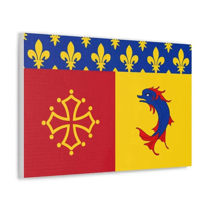 Flag of Hautes Alpes France - Canvas Wall Art - The Sticker Space