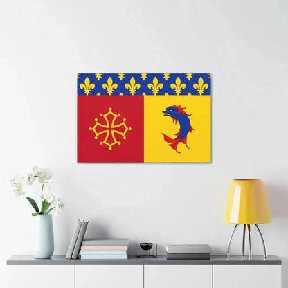 Flag of Hautes Alpes France - Canvas Wall Art - The Sticker Space