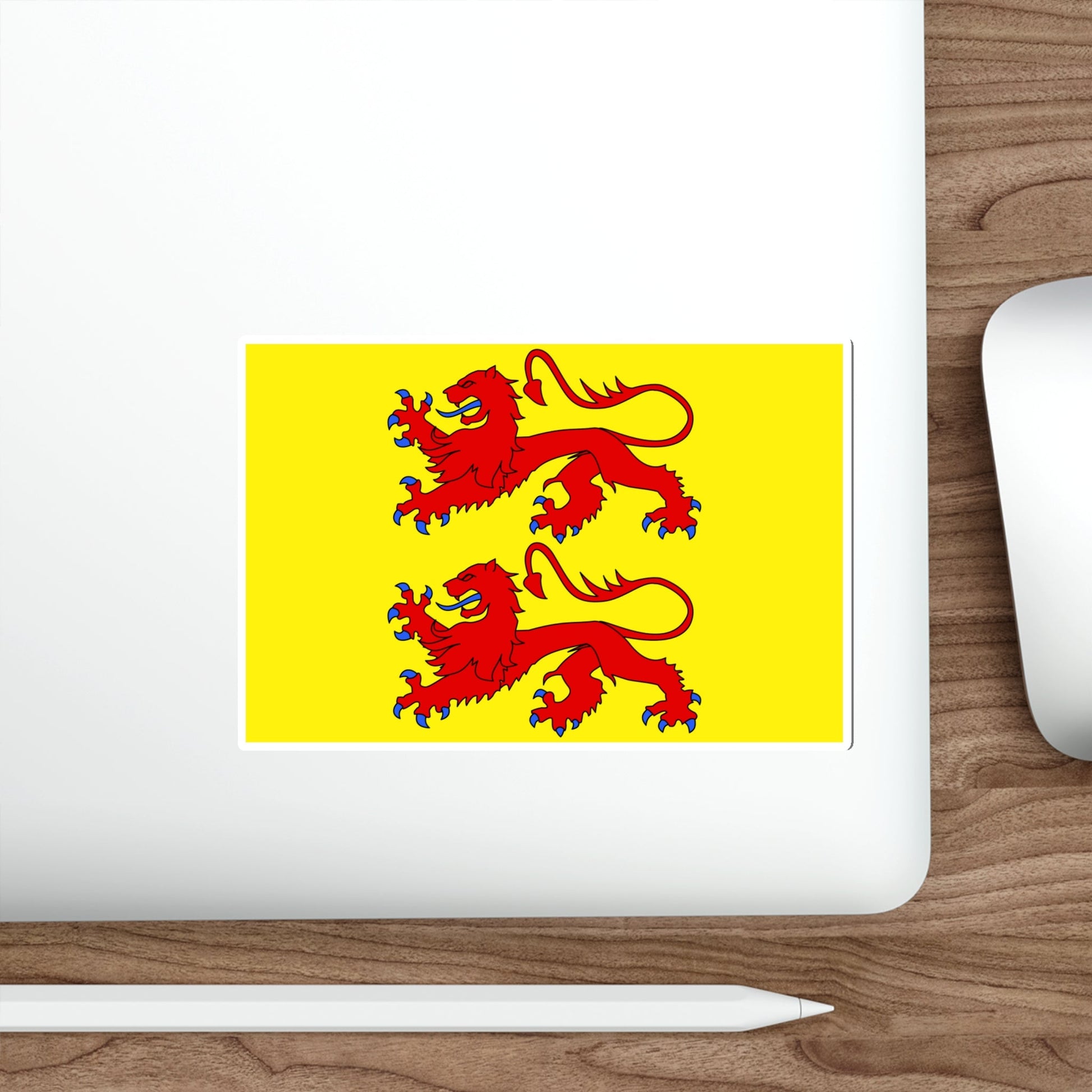 Flag of Hautes Pyrénées France 2 STICKER Vinyl Die-Cut Decal-The Sticker Space