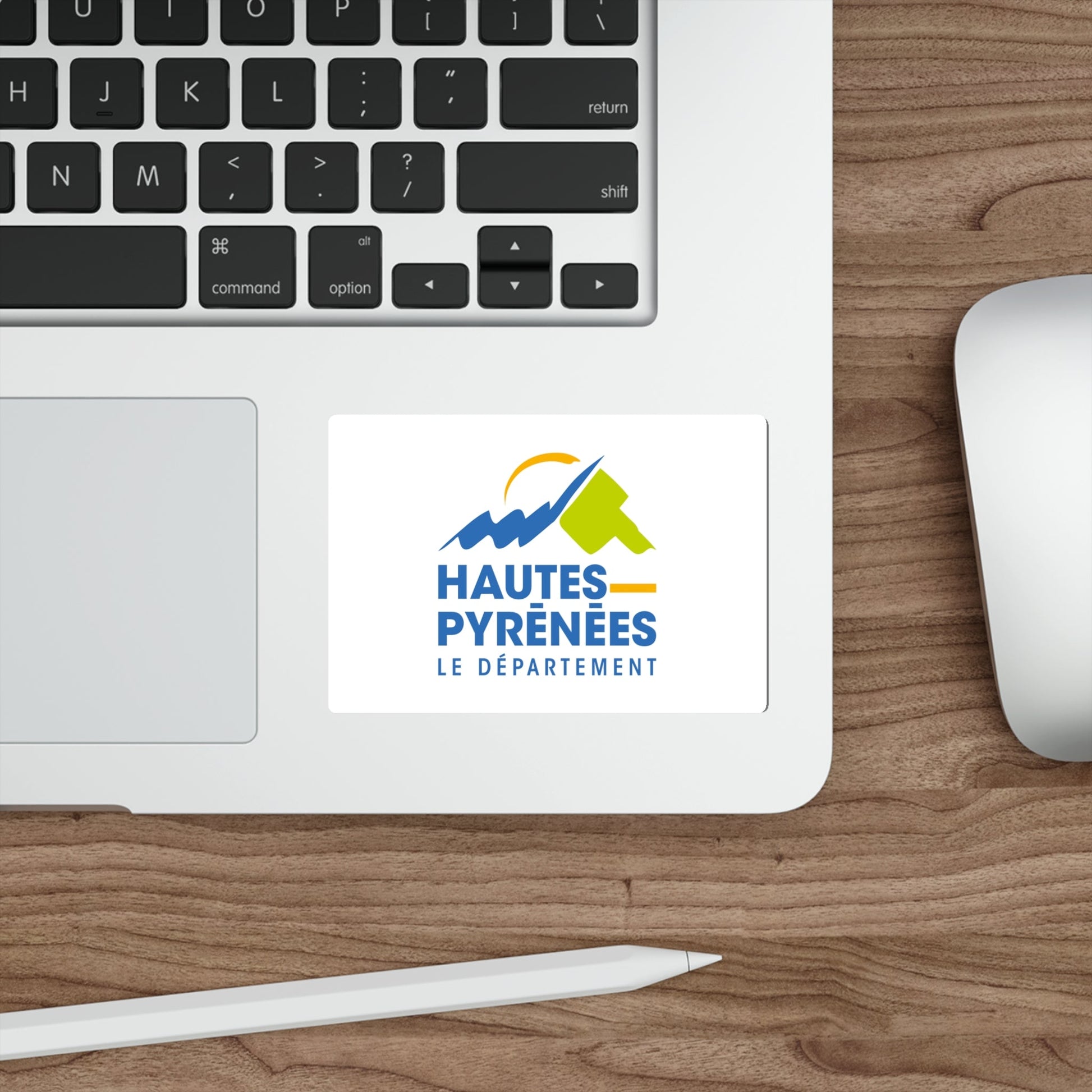 Flag of Hautes Pyrénées France STICKER Vinyl Die-Cut Decal-The Sticker Space