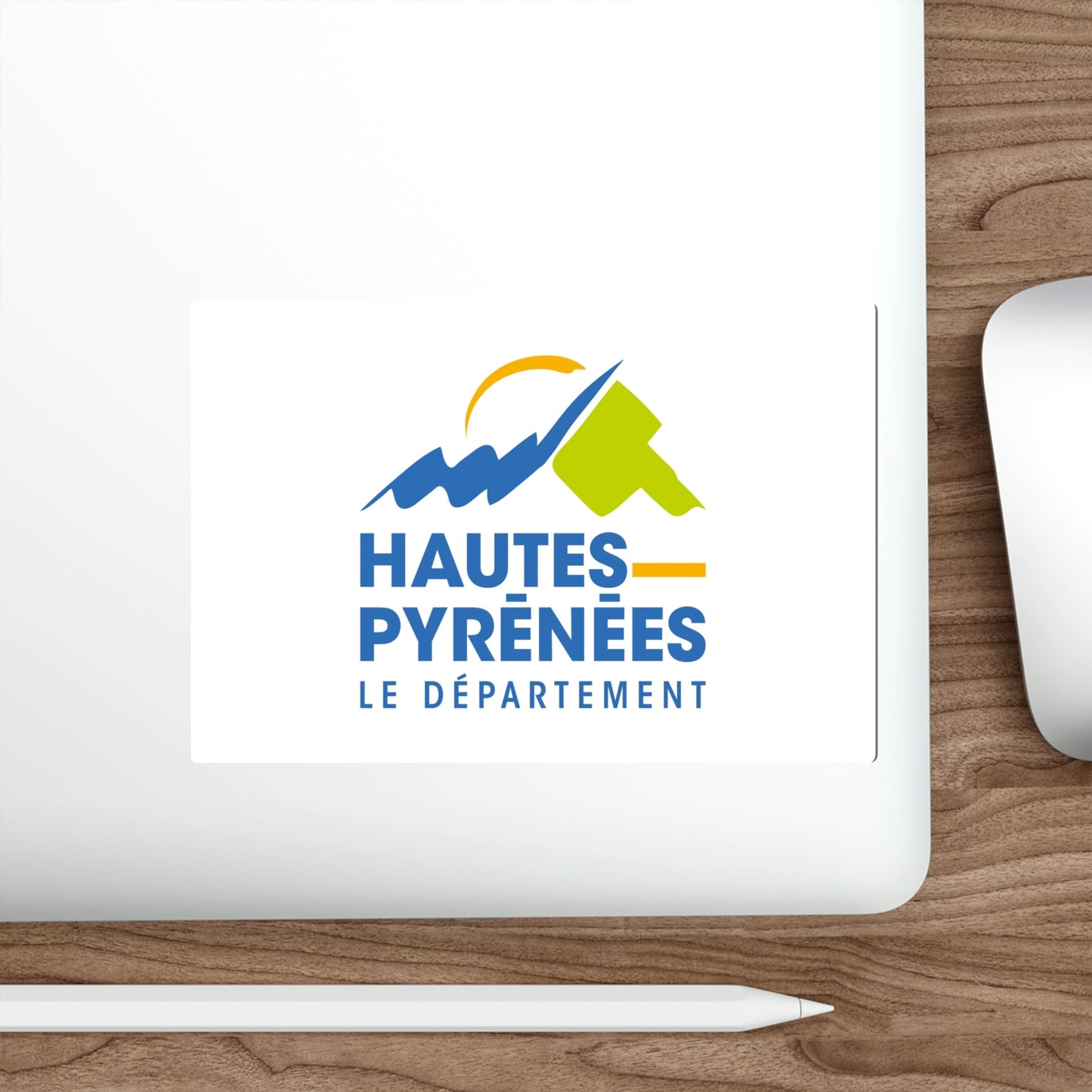 Flag of Hautes Pyrénées France STICKER Vinyl Die-Cut Decal-The Sticker Space