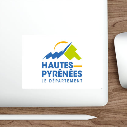 Flag of Hautes Pyrénées France STICKER Vinyl Die-Cut Decal-The Sticker Space