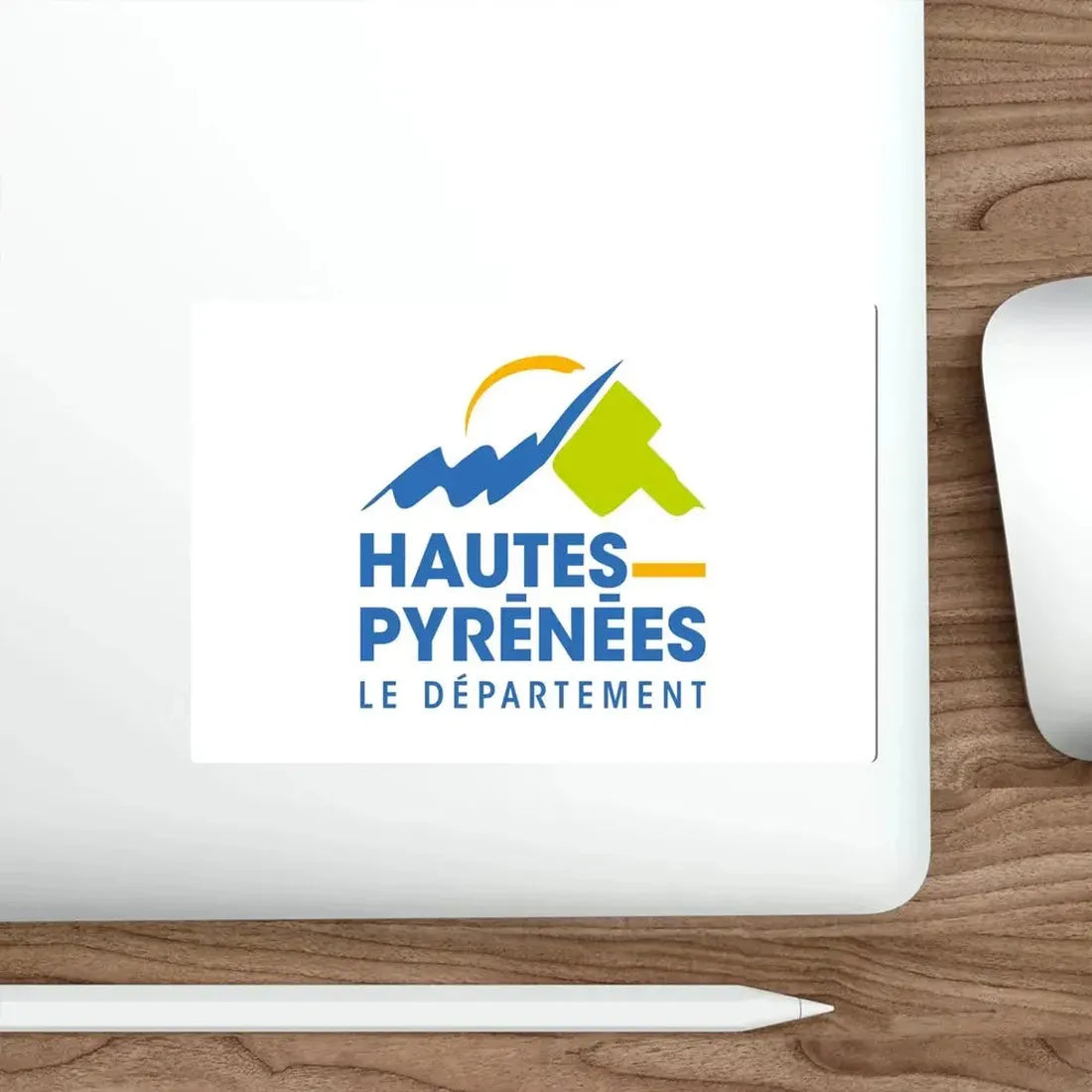 Flag of Hautes Pyrénées France STICKER Vinyl Die-Cut Decal - The Sticker Space