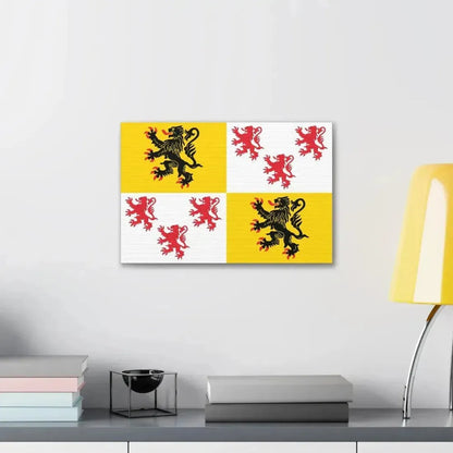 Flag of Hauts de France France 2 - Canvas Wall Art - The Sticker Space