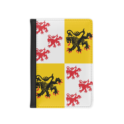 Flag of Hauts de France France 2 - Passport Holder-3.9" x 5.8"-The Sticker Space