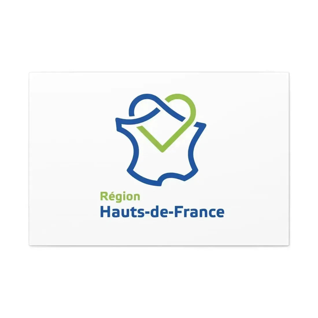 Flag of Hauts de France France - Canvas Wall Art - The Sticker Space