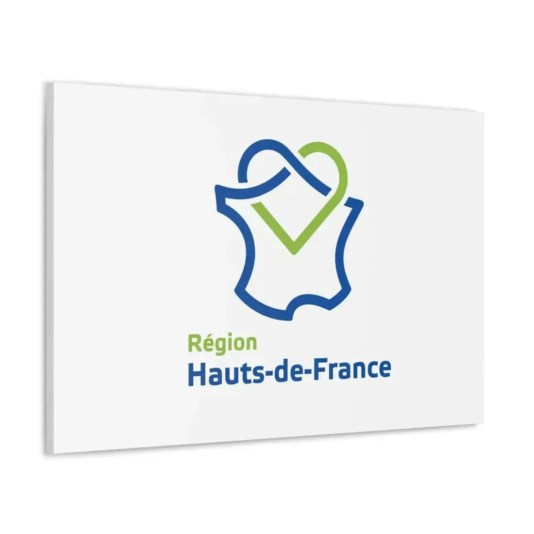 Flag of Hauts de France France - Canvas Wall Art - The Sticker Space