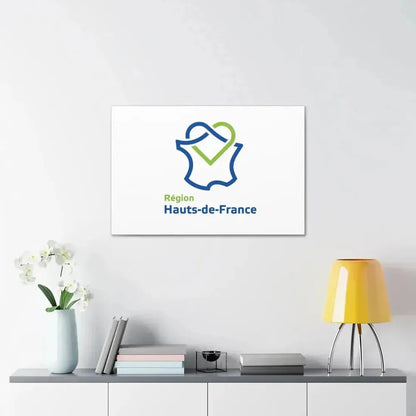 Flag of Hauts de France France - Canvas Wall Art - The Sticker Space