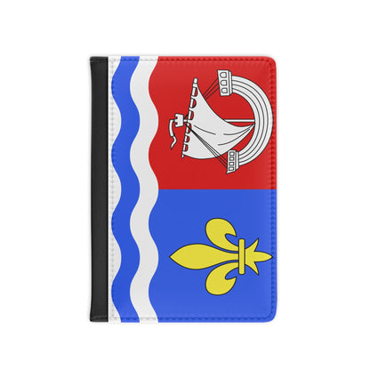 Flag of Hauts de Seine France 2 - Passport Holder-3.9" x 5.8"-The Sticker Space