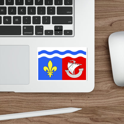 Flag of Hauts de Seine France 2 STICKER Vinyl Die-Cut Decal-The Sticker Space