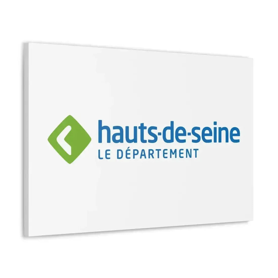 Flag of Hauts de Seine France - Canvas Wall Art - The Sticker Space