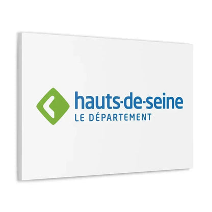 Flag of Hauts de Seine France - Canvas Wall Art - The Sticker Space