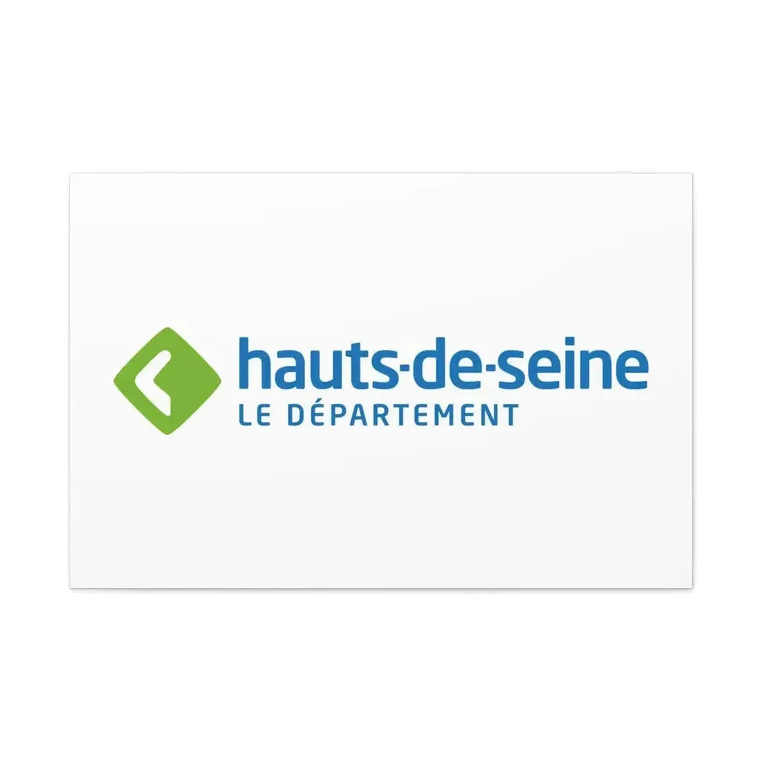 Flag of Hauts de Seine France - Canvas Wall Art - The Sticker Space