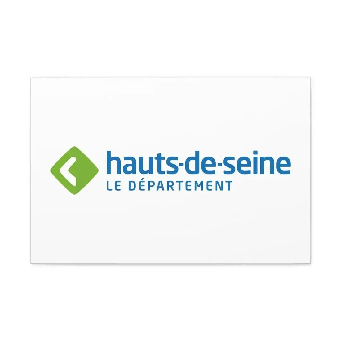 Flag of Hauts de Seine France - Canvas Wall Art - The Sticker Space