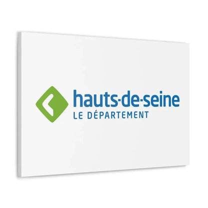 Flag of Hauts de Seine France - Canvas Wall Art - The Sticker Space