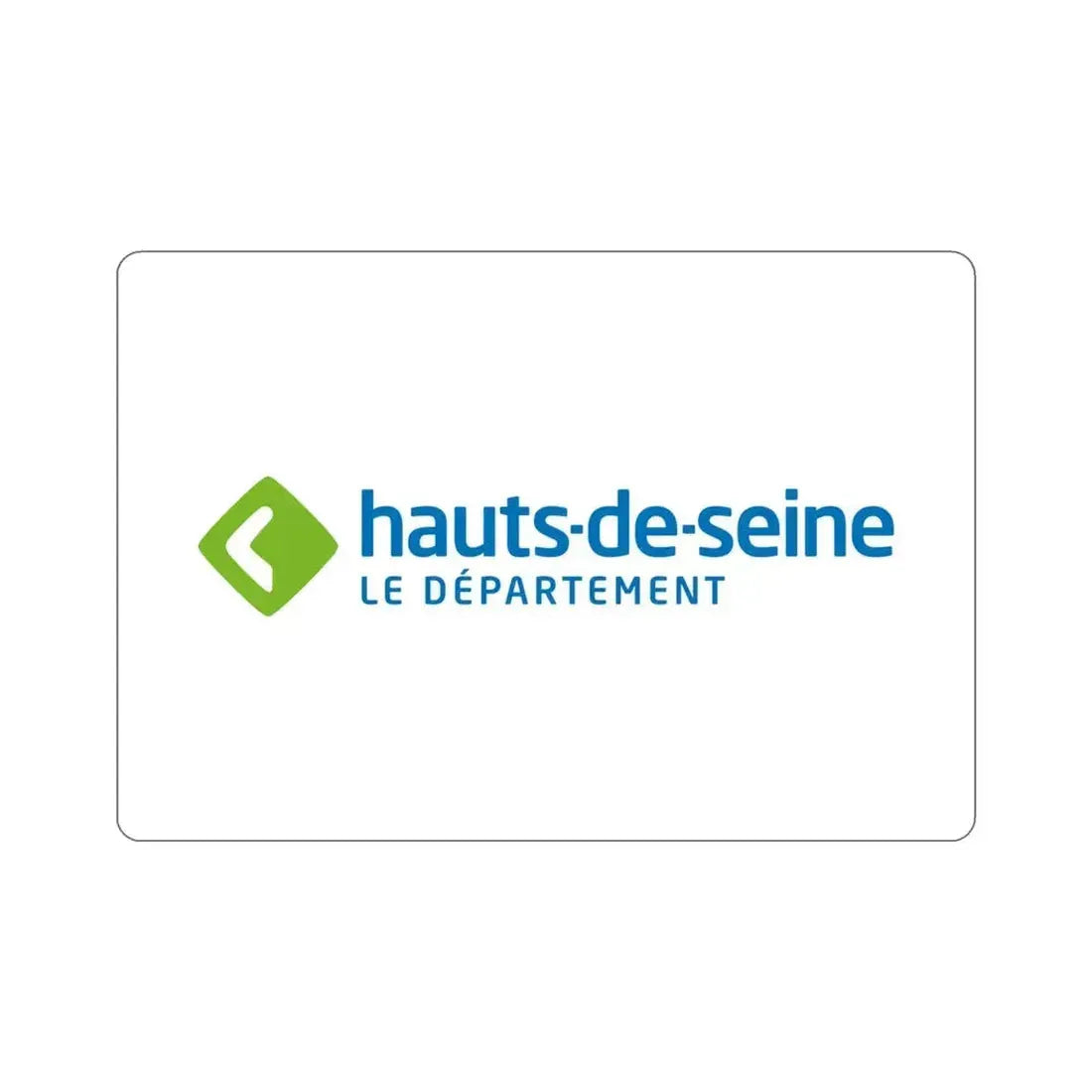 Flag of Hauts de Seine France STICKER Vinyl Die-Cut Decal 4 Inch - The Sticker Space