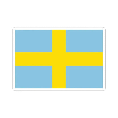 Flag of Havelange (Belgium) STICKER Vinyl Kiss-Cut Decal 2 Inch White - The Sticker Space