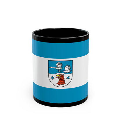 Flag of Havelland Germany - Black Coffee Mug-11oz-The Sticker Space