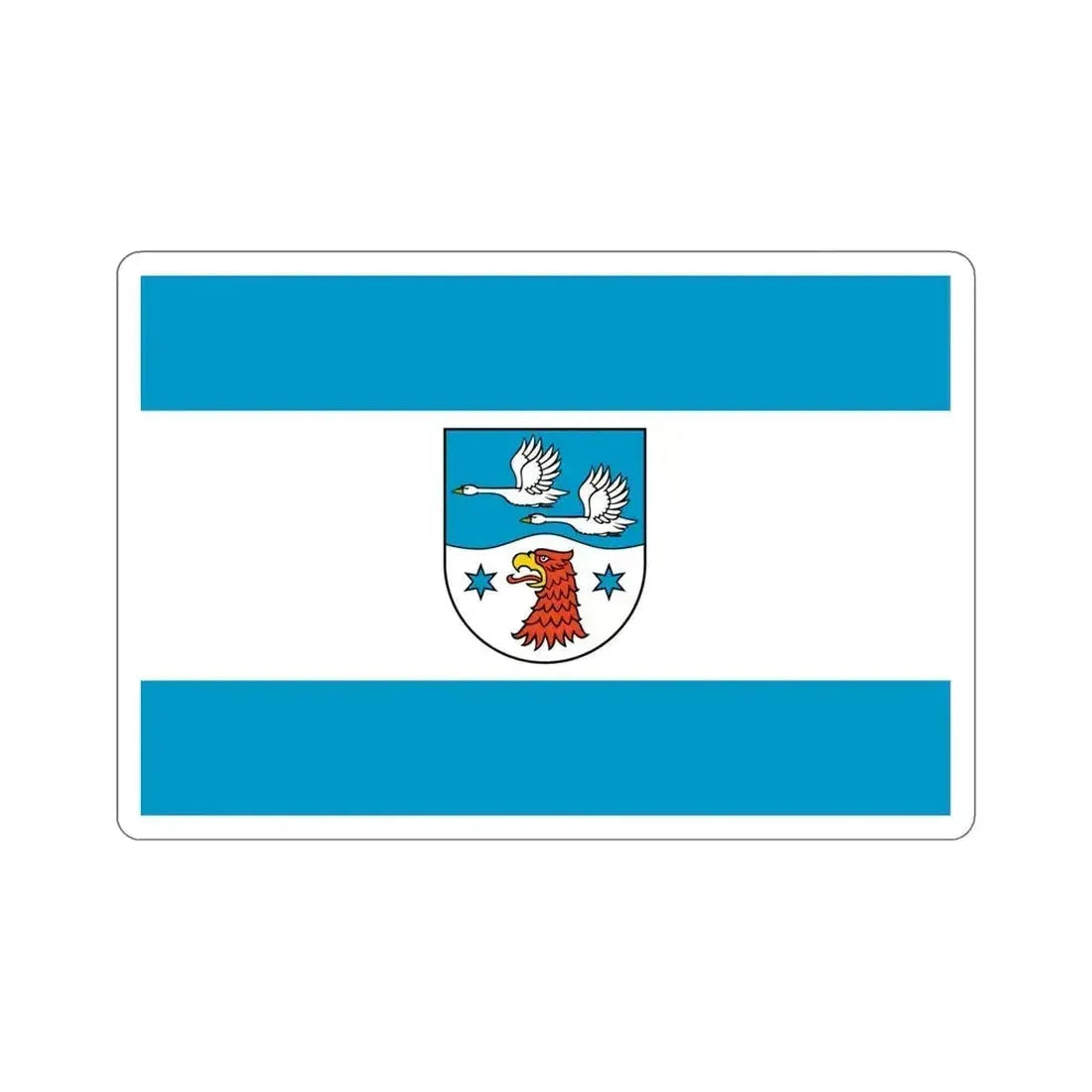 Flag of Havelland Germany STICKER Vinyl Die-Cut Decal 5 Inch - The Sticker Space