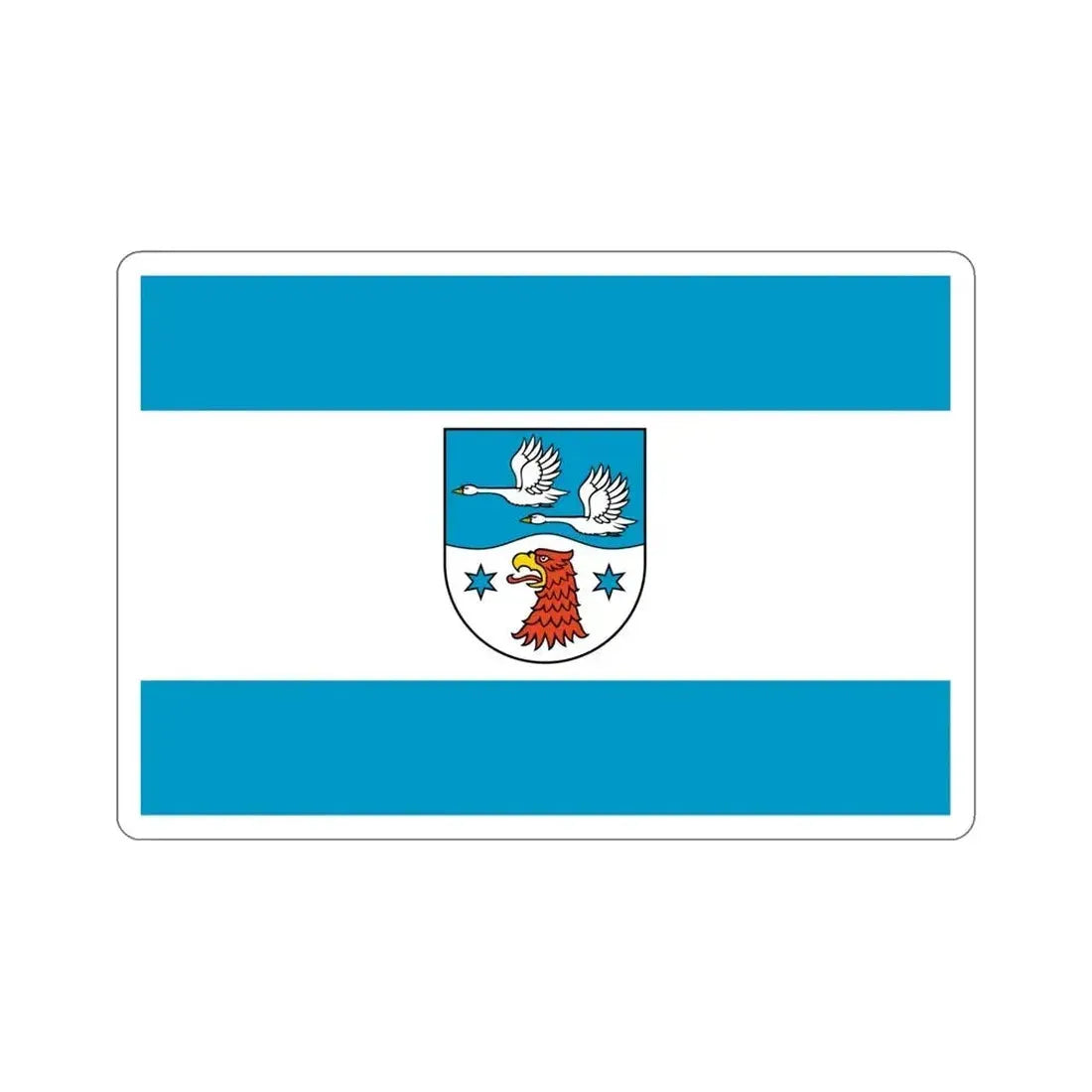 Flag of Havelland Germany STICKER Vinyl Die-Cut Decal - The Sticker Space