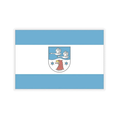 Flag of Havelland Germany - STICKER Vinyl Kiss-Cut Decal 3 Inch Transparent - The Sticker Space