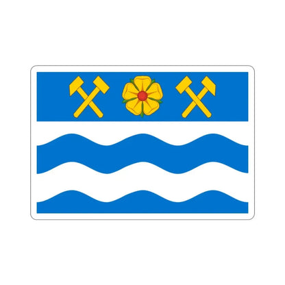 Flag of Havířov Czech Republic STICKER Vinyl Die-Cut Decal - The Sticker Space