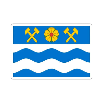 Flag of Havířov Czech Republic STICKER Vinyl Die-Cut Decal - The Sticker Space