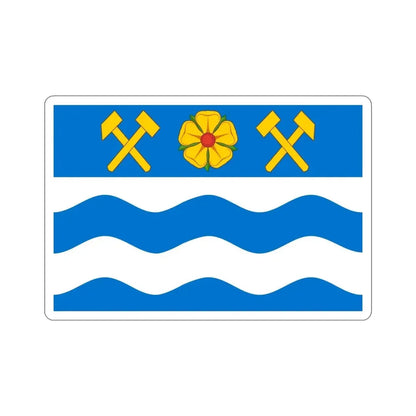 Flag of Havířov Czech Republic STICKER Vinyl Die-Cut Decal - The Sticker Space