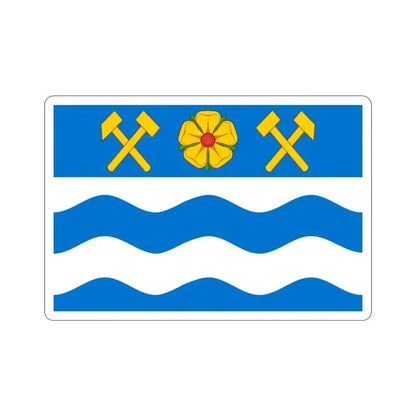 Flag of Havířov Czech Republic STICKER Vinyl Die-Cut Decal - The Sticker Space