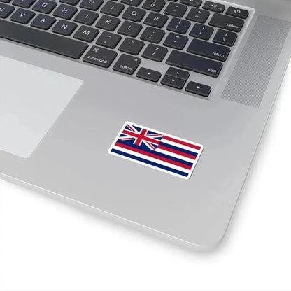 Flag of Hawaii 1816 (United States) STICKER Vinyl Kiss-Cut Decal - The Sticker Space