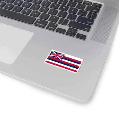 Flag of Hawaii 1896 (United States) STICKER Vinyl Kiss-Cut Decal - The Sticker Space
