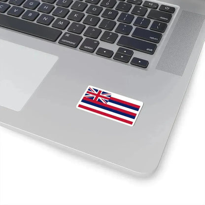 Flag of Hawaii (United States) STICKER Vinyl Kiss-Cut Decal - The Sticker Space