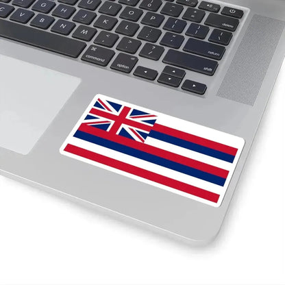 Flag of Hawaii (United States) STICKER Vinyl Kiss-Cut Decal - The Sticker Space