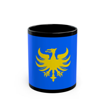 Flag of Heerlen a city in the south of the province of Limburg Netherlands - Black Coffee Mug-11oz-The Sticker Space