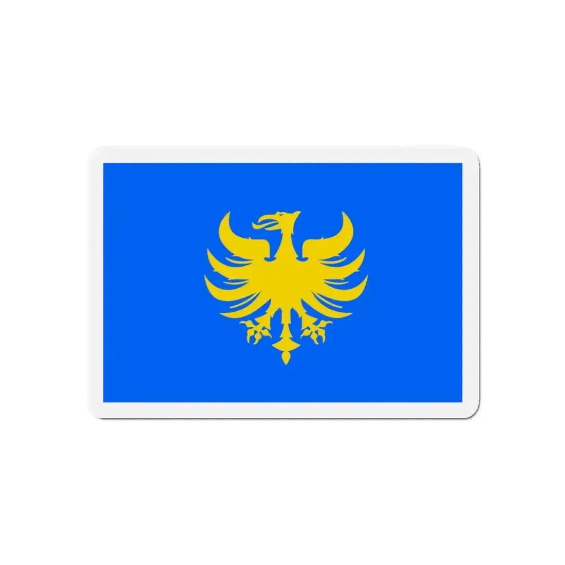 Flag of Heerlen a city in the south of the province of Limburg Netherlands - Refrigerator Magnet 5 Inch - The Sticker Space