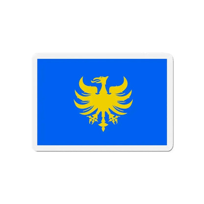 Flag of Heerlen a city in the south of the province of Limburg Netherlands - Refrigerator Magnet 5 Inch - The Sticker Space