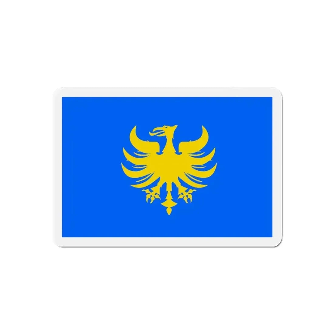 Flag of Heerlen a city in the south of the province of Limburg Netherlands - Refrigerator Magnet 6 Inch - The Sticker Space