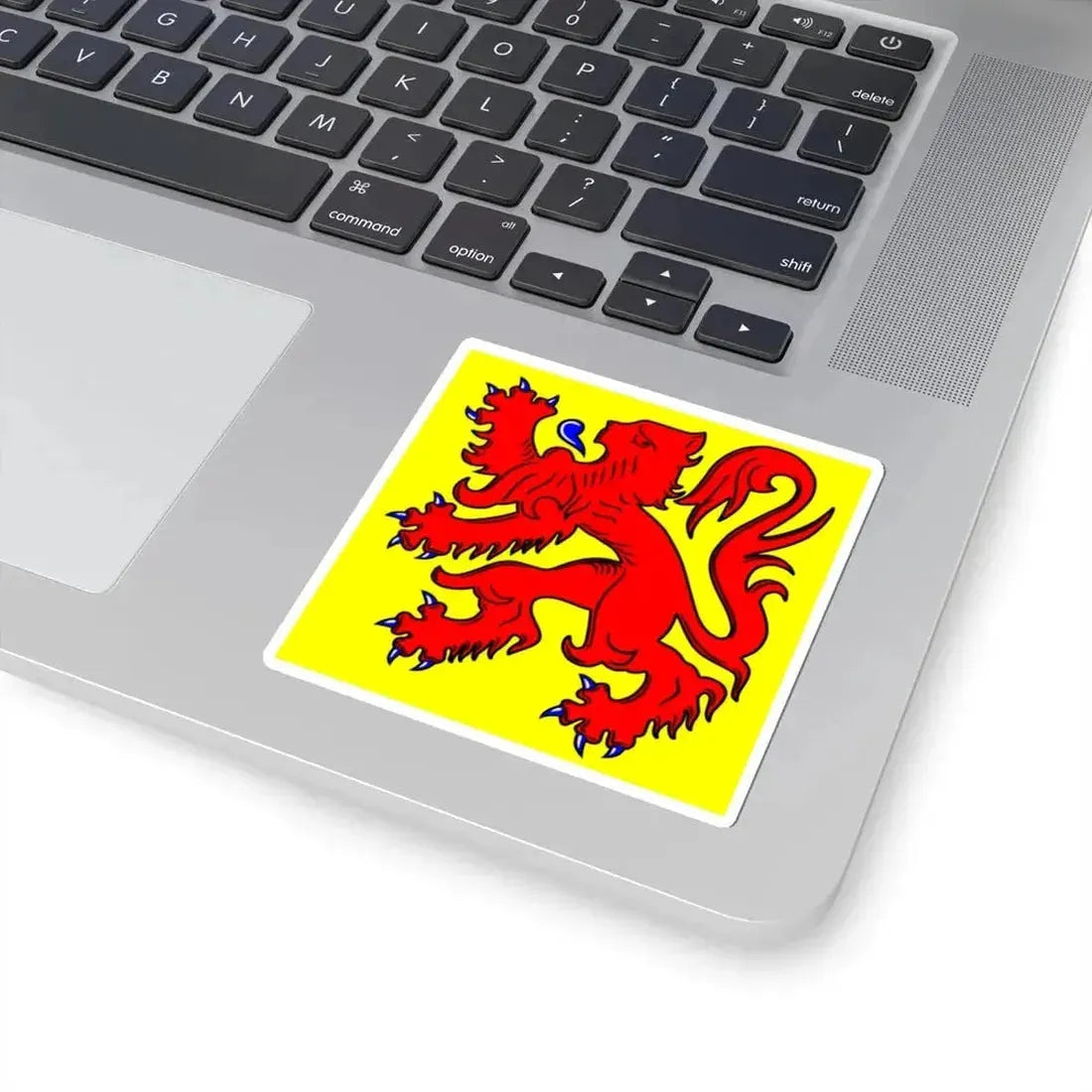 Flag of Heers (Belgium) STICKER Vinyl Kiss-Cut Decal - The Sticker Space