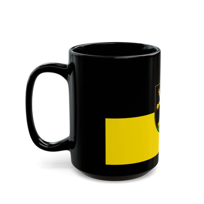 Flag of Heidelberg Germany - Black Coffee Mug-The Sticker Space