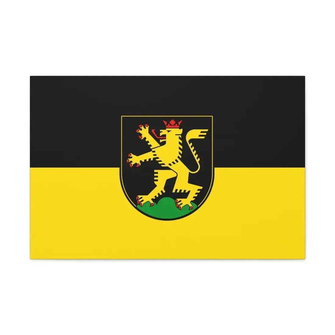 Flag of Heidelberg Germany - Canvas Wall Art 30" x 20" 1.25" - The Sticker Space