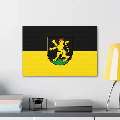 Flag of Heidelberg Germany - Canvas Wall Art - The Sticker Space