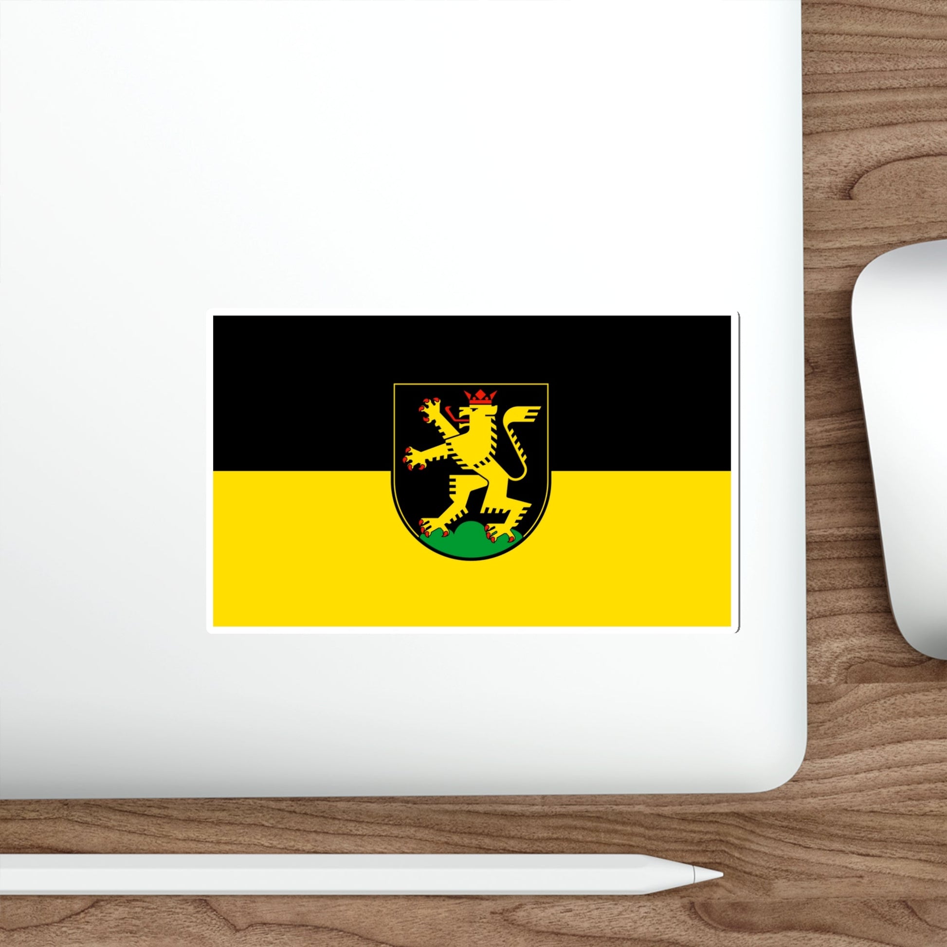 Flag of Heidelberg Germany STICKER Vinyl Die-Cut Decal-The Sticker Space