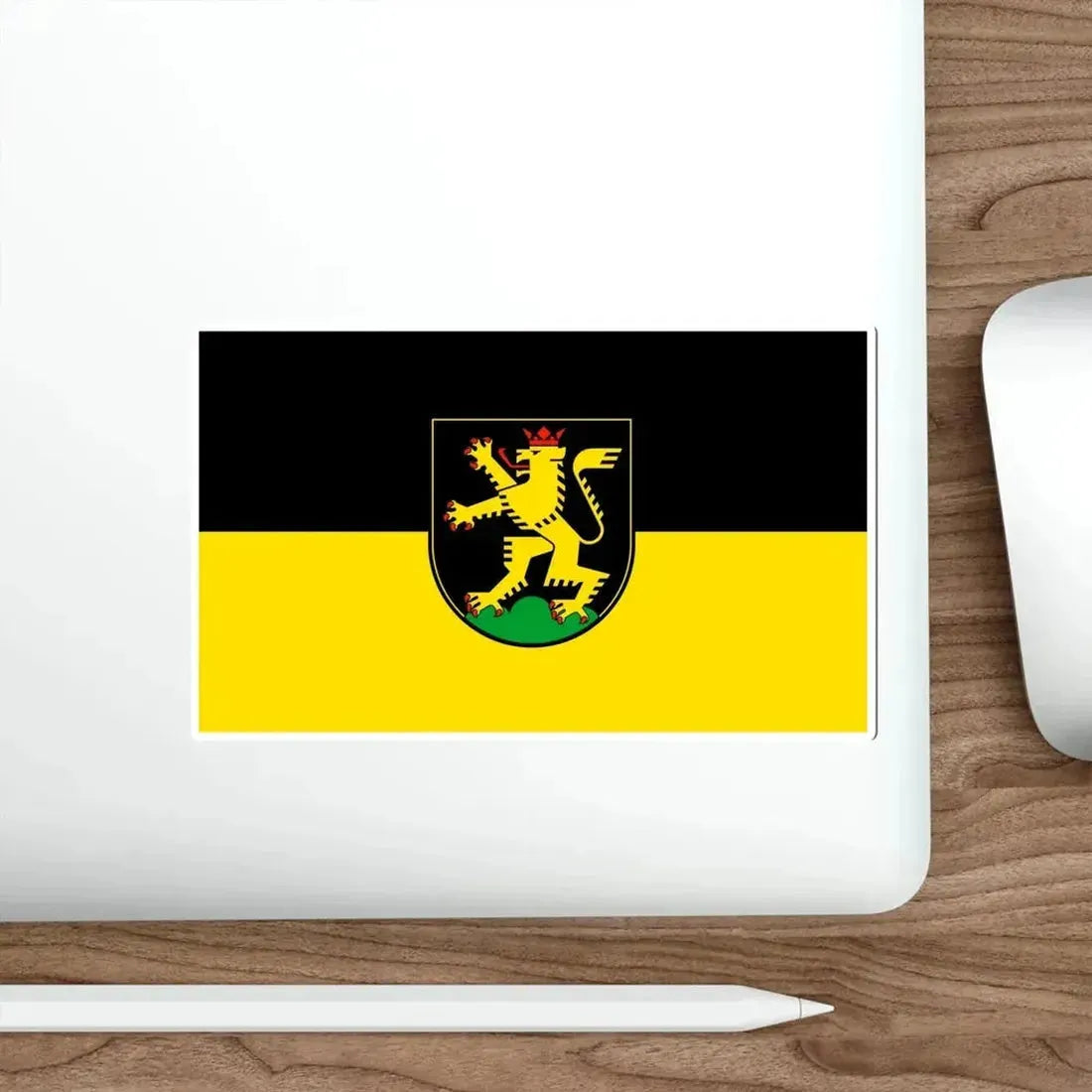 Flag of Heidelberg Germany STICKER Vinyl Die-Cut Decal - The Sticker Space