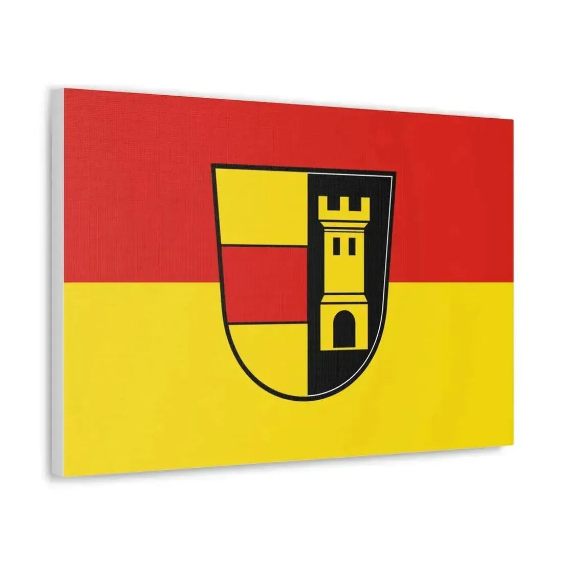 Flag of Heidenheim Germany - Canvas Wall Art - The Sticker Space