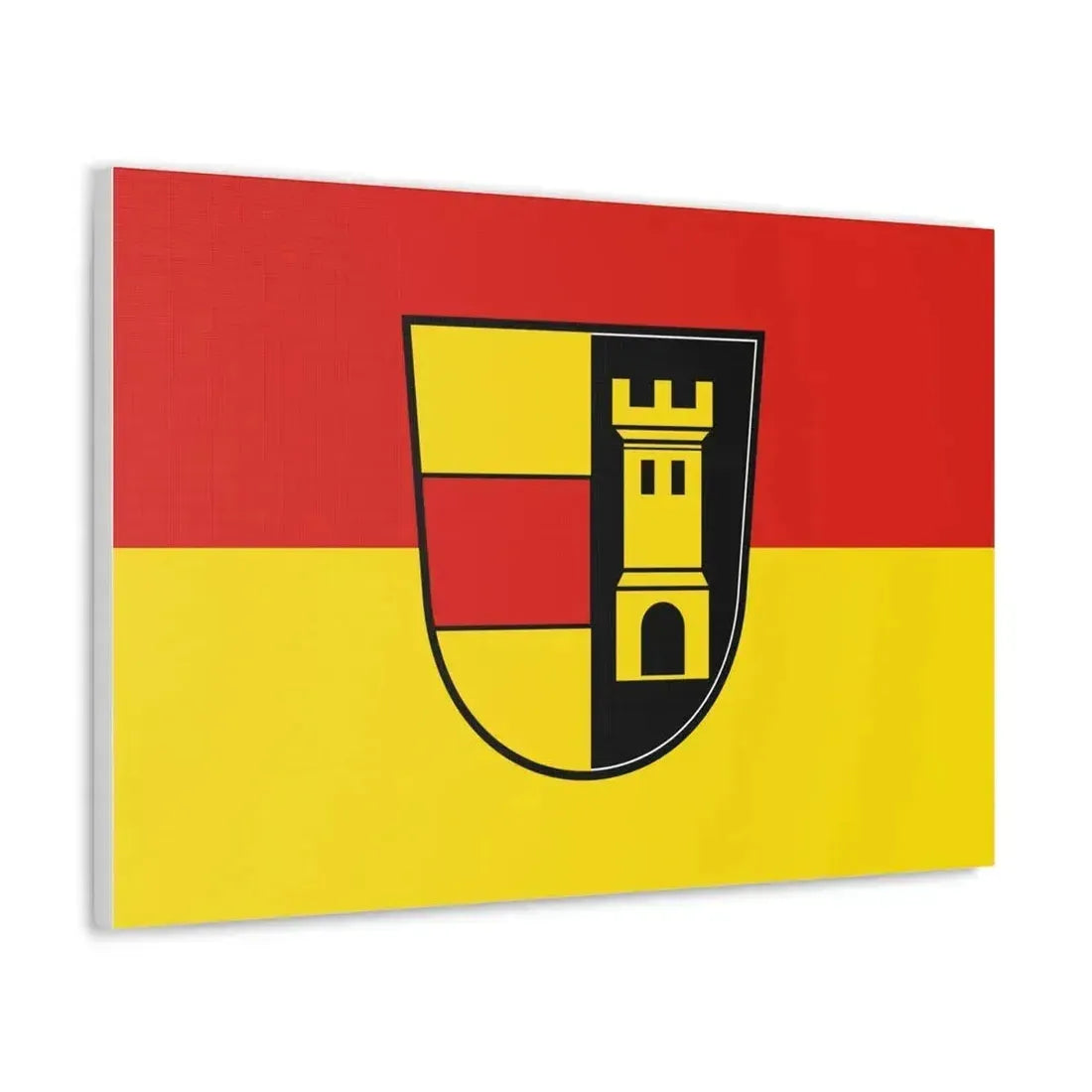 Flag of Heidenheim Germany - Canvas Wall Art - The Sticker Space
