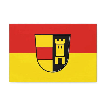 Flag of Heidenheim Germany - Canvas Wall Art - The Sticker Space