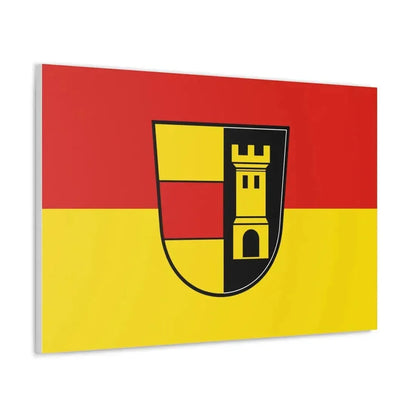 Flag of Heidenheim Germany - Canvas Wall Art - The Sticker Space