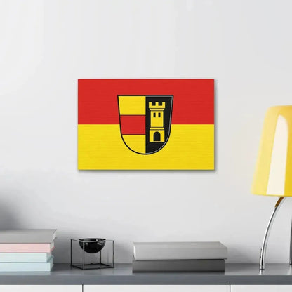 Flag of Heidenheim Germany - Canvas Wall Art - The Sticker Space