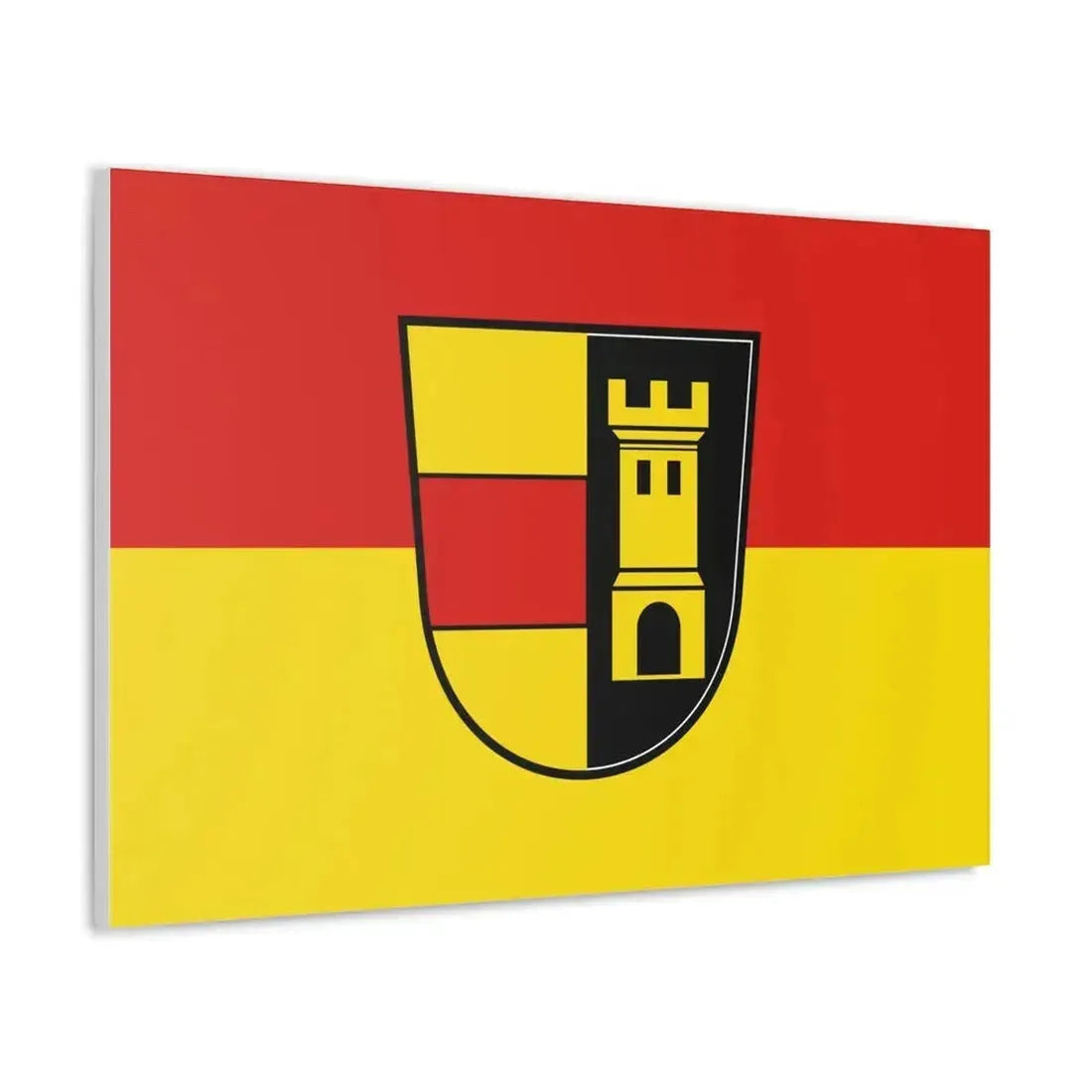 Flag of Heidenheim Germany - Canvas Wall Art - The Sticker Space