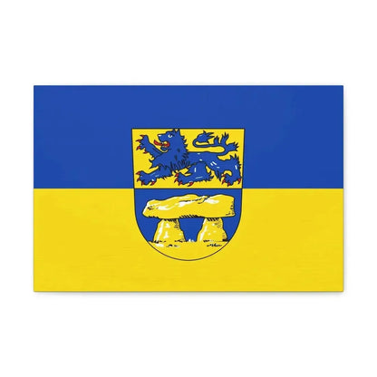 Flag of Heidkreis Germany - Canvas Wall Art - The Sticker Space
